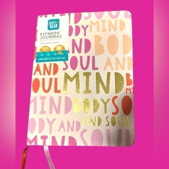 Pen Gear Fitness Log Book Journal & Workout Planner Goal Tracking 156 Page 8 X 6 - Picture 1 of 11